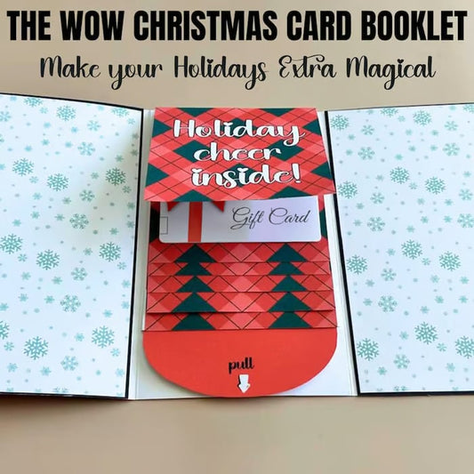 🎁Kaufe 1, erhalte 1 gratis! 🔥Weihnachts-Geschenkgutscheinheft