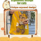 Niedliche Katzentasche in Form eines Tautropfens – Transporttasche für Haustiere🐈👜