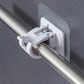 📢📢 JETZT 50 % RABATT!! ⏰ Bohrfreier Gardinenstangenhalter – mit verstellbarem Klemmmechanismus & rückstandsfreier Klebetechnologie, ideal für Mietwohnungen & empfindliche Oberflächen (Fliesen, Holz, Glas) 🔧