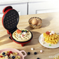 Mini-Elektro-Waffeleisen für ein einfaches Frühstück