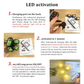 🔥50% RABATT !!⏰Tragbare LED-Warnleuchte für das Auto mit Fernbedienung