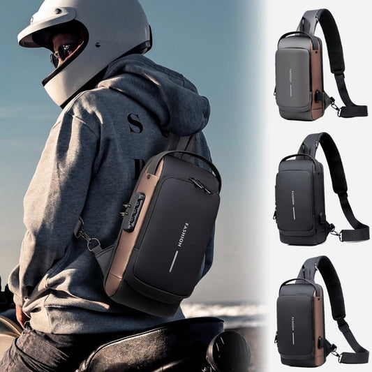 🔥 Heute -50 %! 🎒 Anti-Diebstahl-Umhängetasche mit USB