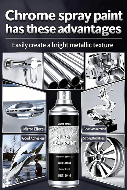 DIY-Farbe in Metallic-Silber