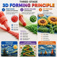 💥 KAUF 2, ERHALTE 1 GRATIS + 50 % RABATT!🥳Magische Popcorn-Stifte mit Blaseneffekt, wärmeaktivierte Popcorn-Stifte, DIY-3D-Kunstmarker für Kinderbastelprojekte