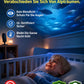 💫 USB-Lampe mit Sternenhimmel-Projektion – 13 austauschbare Filmplatten & flexibler Hals – perfekt für das Schlafzimmer ✨