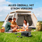 🔥 Heute -50 %! 🔋 Tragbare Powerstation 256Wh – 300W Leistung, LiFePO4-Akku & ideal für Camping