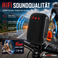 🔊 50% RABATT! 🚲 Wasserdichter Bluetooth-Fahrradlautsprecher mit Montagebügel – IPX5, TWS & Perfekt für Jede Fahrt 🎵