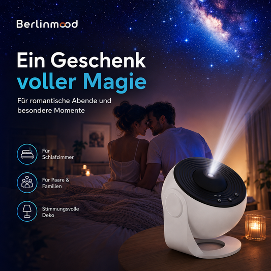 Lustige Geschenke – Galaxie-Projektionslampe für romantisches Ambiente im Schlafzimmer