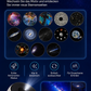 Lustige Geschenke – Galaxie-Projektionslampe für romantisches Ambiente im Schlafzimmer
