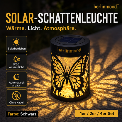 Dekorative Solar-Schattenprojektionslampe für den Außenbereich
