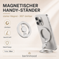 Um 360° drehbarer magnetischer Handy-Ringständer