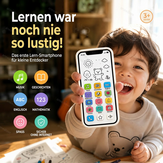 📱 50 % RABATT – Lern-Smartphone für Kinder | Pädagogisch wertvoll, augenschonend und ideal zum Lernen ✨👶