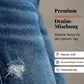 Modische Slim-Fit-Jeans im Used-Look für Damen