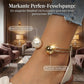 🌺 50 % RABATT 💐 Elegante Sandalen mit Knöchelriemen und Perlenverzierung