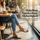 🌺 50 % RABATT 💐 Elegante Sandalen mit Knöchelriemen und Perlenverzierung