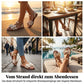 🌺 50 % RABATT 💐 Elegante Sandalen mit Knöchelriemen und Perlenverzierung