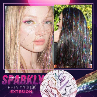 🎁14er-Pack Glitzer-Satin-Haarschmuck ✨