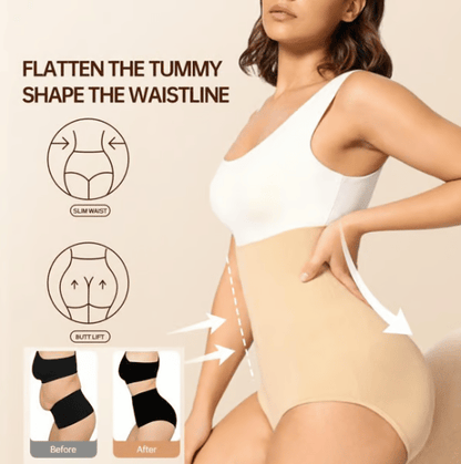 🔥Kaufen Sie 1 und erhalten Sie 1 gratis🔥Bauchfreie Shapewear-Höschen mit hoher Taille