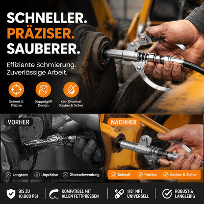 🔥 -50% Heute ⛽ Starke Fettkupplung mit Federflexschlauch