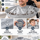 ✂️Atmungsaktiver Haarschneidecape – Integrierte Rille für saubere Schnitte, wasserdichte Oberfläche & antistatisches Gewebe für stressfreie Haarschnitte zu Hause ✨💇