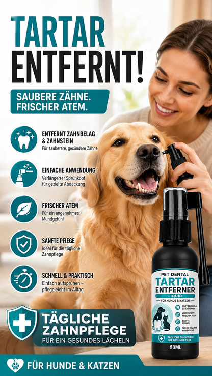 Sanftes Zahnpflegespray für Haustiere-Gcom