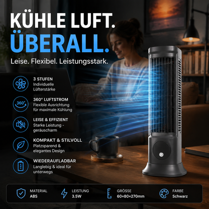 🔥 Heute -50 %! 🌬️ Leiser Desktop-Turmlüfter