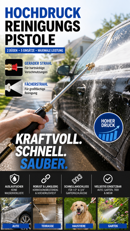 🎉 Sonderangebot heute! 🚗 Multifunktions-Wasserpistole