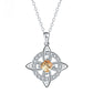 🔥Solange der Vorrat reicht 50% Rabatt!🎉Unisex Witch Knot Pendant Necklace📿