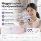 -50% Aujourd’hui ❄️🔋 Mini Ventilateur USB-C Ultra Léger