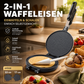 Waffeltüten- und Eisbecher-Maker mit Antihaftbeschichtung