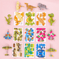 🧩 WEIHNACHTSANGEBOT 50% RABATT! ✨ Erzieherisches 3D-Cartoon-Puzzle - 57-teilig mit leuchtenden Farben für kreatives Lernen bei Kindern 🎨👧
