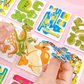 🧩 WEIHNACHTSANGEBOT 50% RABATT! ✨ Erzieherisches 3D-Cartoon-Puzzle - 57-teilig mit leuchtenden Farben für kreatives Lernen bei Kindern 🎨👧