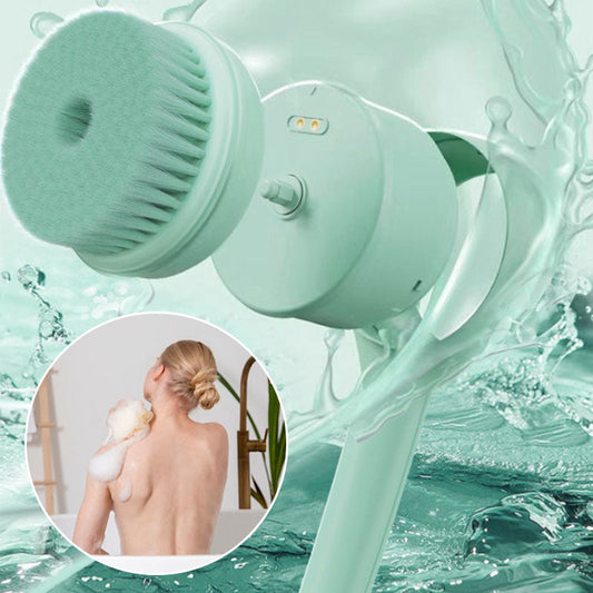 🔥 Heute -50 %! 🛁 Elektrischer Badeschrubber mit langem Griff