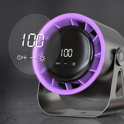 ⏳Zeitlich begrenztes Sonderangebot⏰Tragbarer, wiederaufladbarer Tischventilator🍃