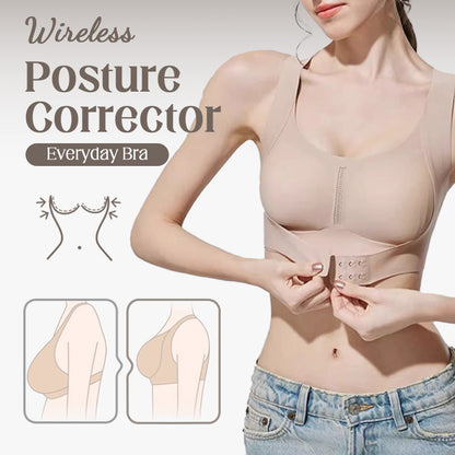 Bügelloser Alltags-BH mit Haltungskorrektur