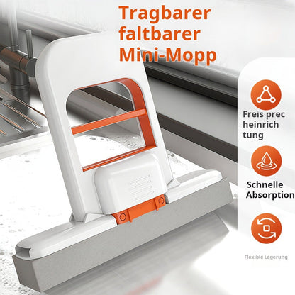 🔥 Heute -50 %! 🧹 Tragbarer Mini-Wischmopp