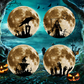 🎁50% RABATT🦇Halloween-3D-Fledermaus-LED-Wandleuchte als Dekoration