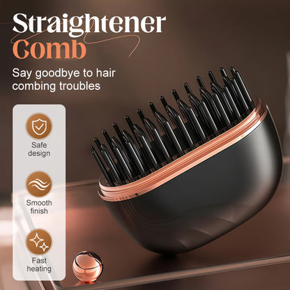 🔥 Heute -50 %! 💇‍♀️ Kabelloser Mini-Haarglätterkamm