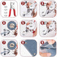 🧵 50 % RABATT! 🔘 DIY-Knopf-Set – Komplettes Werkzeugset, einfach in der Anwendung & verstärkt deine Kleidung ✂️