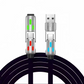 🔌 50% RABATT! ⚡ Universelles 4-in-1-RGB-Schnellladekabel – Langlebig, vielseitig & leuchtend – Perfekt für alle Geräte & schnelles Laden ✨