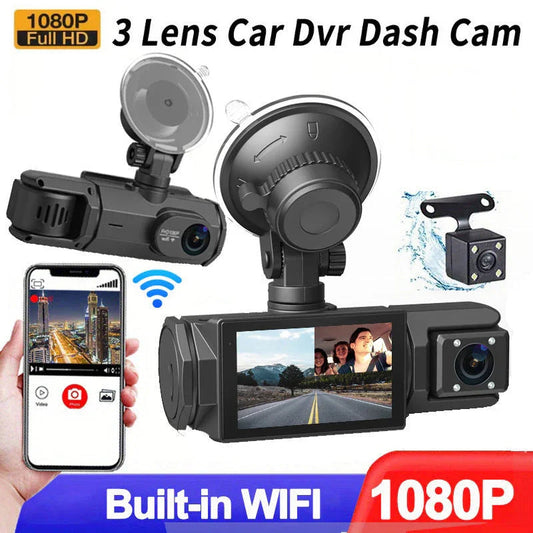 🔥 Heute -50 %! 🚗 HD 1080p Auto-Dashcam mit Rückfahrkamera