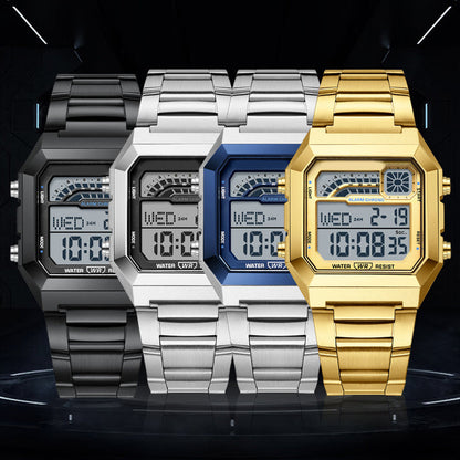🔥 Heute -50 %! ⌚ Unisex-Digitaluhr – beleuchtetes Display, 50 m wasserdicht & ultraleicht