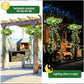 🔥 Heute -50 %! 🌿 Solar-Efeu-Lichterkette – wetterfest mit 8 Lichtmodi für Garten, Balkon & Terrasse