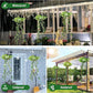 🔥 Heute -50 %! 🌿 Solar-Efeu-Lichterkette – wetterfest mit 8 Lichtmodi für Garten, Balkon & Terrasse