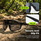 😎🏔️ Photochrome Outdoor-Sportbrille – Selbsttönend, Panoramablick 🌬️🔒 | Windschutz, rutschfest – Ideal für Rad & Lauf – Jetzt sparen!