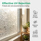 3D-Fensterfolie mit Saugkraft (ohne Kleber)