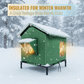 🏠 Wasserdichtes Outdoor-Katzenhaus – erhöht, zerlegbar & klappbar – ideal für verwilderte Katzen, Garten & Balkon – wetterfest & flexibel🐾💤