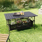 🌄Neuheit 49% RABATT!🏕️ Tragbarer Campingtisch – Klappbar, Kohlenstoffstahl, Schnellaufbau🪑