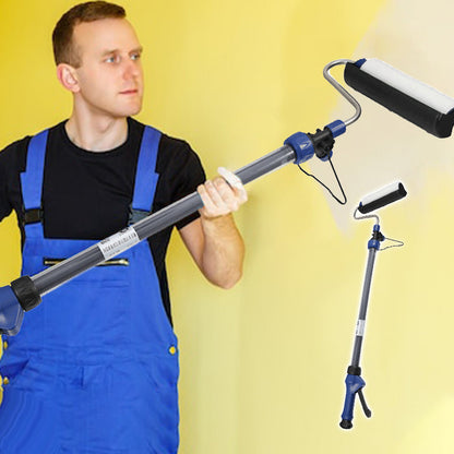 Multifunktionaler, selbstansaugender Farbroller mit Teleskopstie