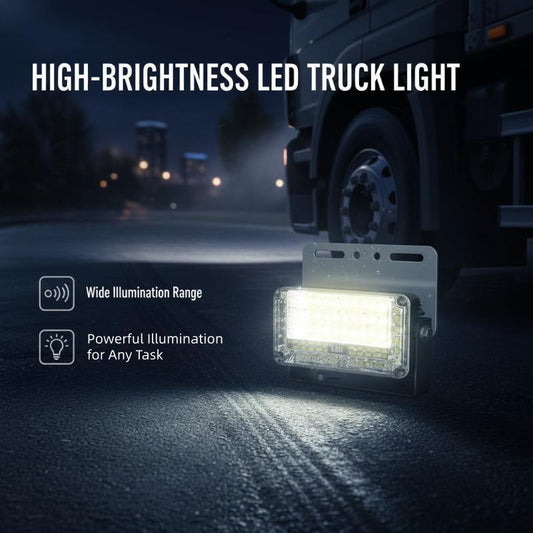 🚛 LED-LKW-Leuchten mit 7 Reihen – 48 Rückleuchten + 30 Blinker – 9D-Glas – wasserdicht nach IP68 – einfach zu montieren – 4 Stück